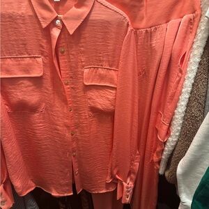 Steve Madden/BB Dakota collab silk jogger set. Size M. Worn once.